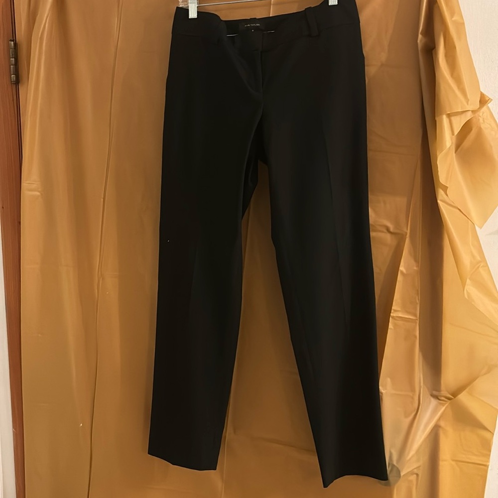 Ann Taylor black suit pants size 8